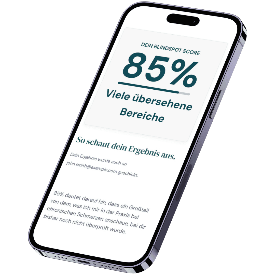 Blindspot Test Vorschau: Dein Score als PDF